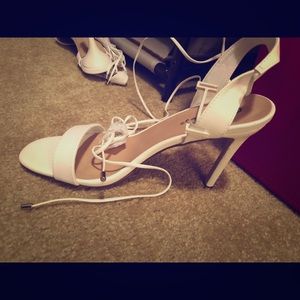 White heels